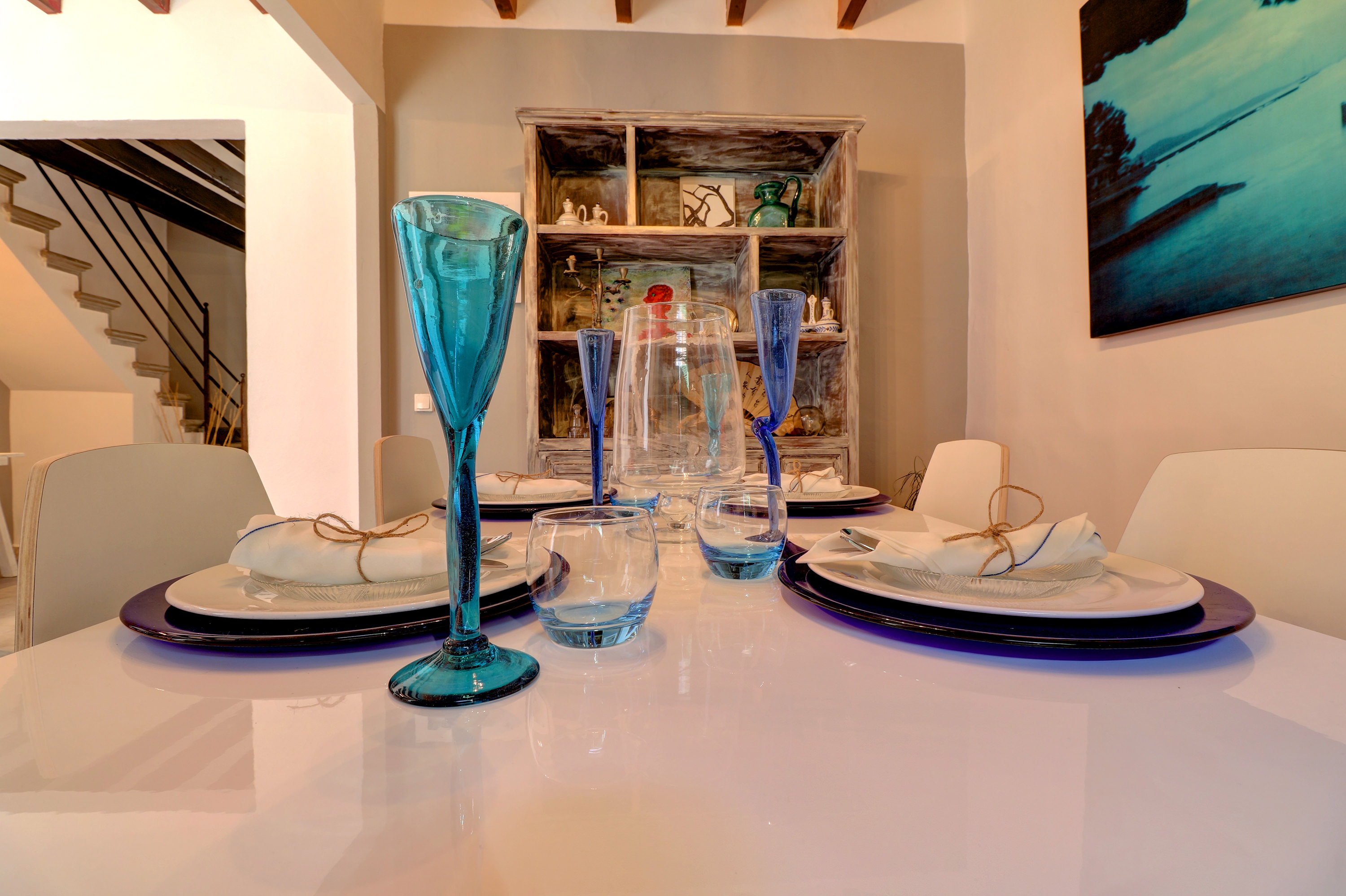 Impressions of our second Open Day in a townhouse for sale in Pollensa