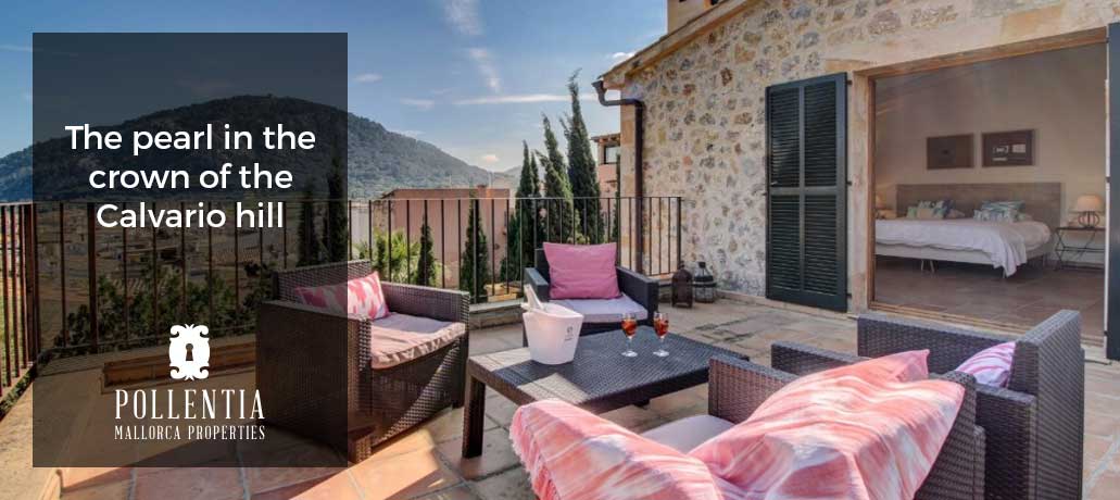 The pearl in the crown of the Calvario hill, probably the most stunning luxury property for sale in Pollensa