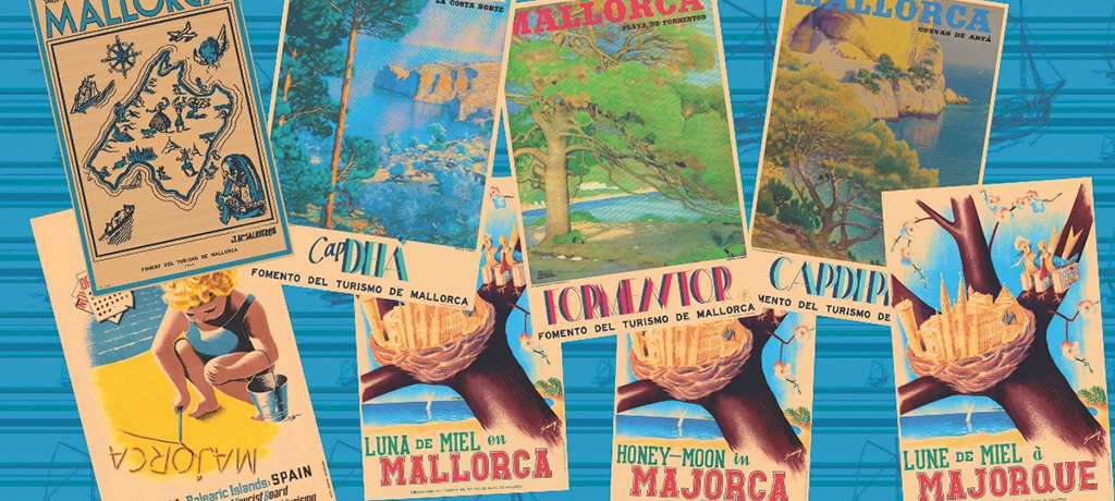 Stick No Bills® lanza una colección de posters vintage con imágenes icónicas de Mallorca